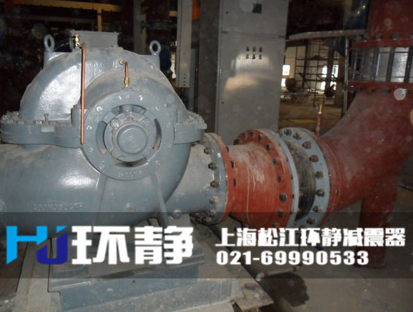 山西省運城市新絳縣高壓管道橡膠軟接頭運行實圖